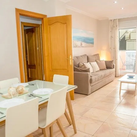 Апартаменты Casa Espigon - Terraza, Patio, Primera Linea Барбате