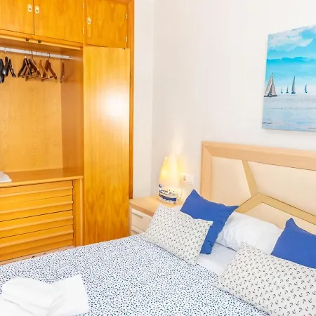 Апартаменты Casa Espigon - Terraza, Patio, Primera Linea Барбате